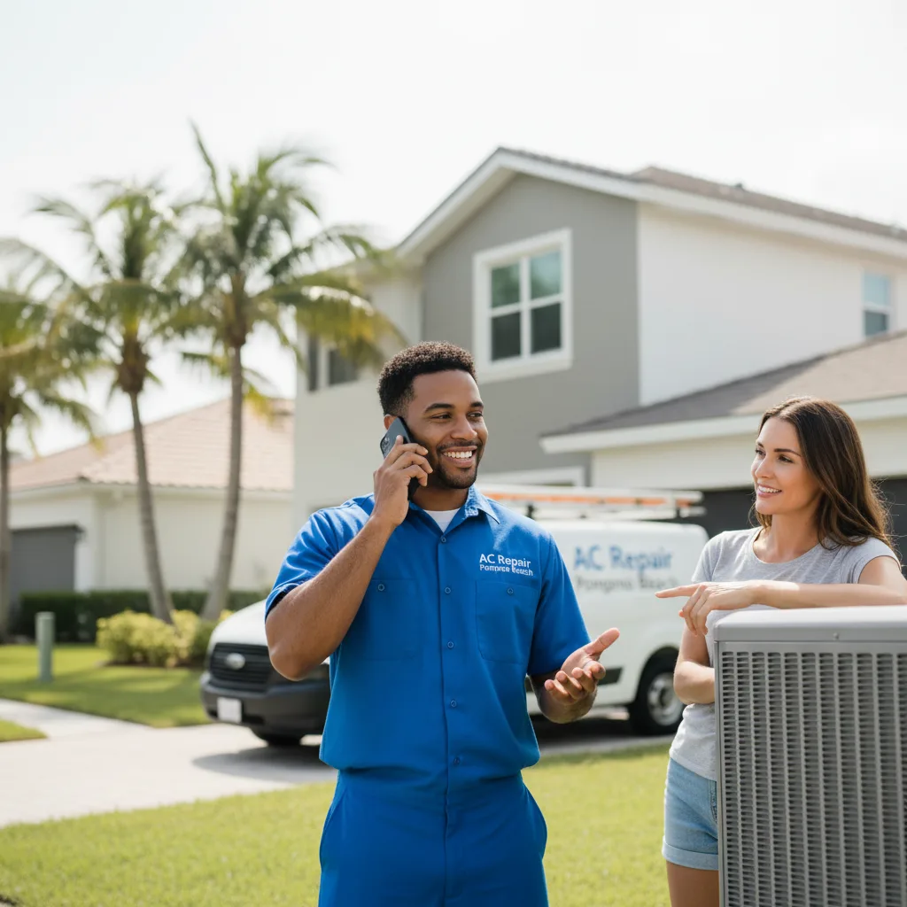 AC Repair Pompano Beach customer support in Scotts